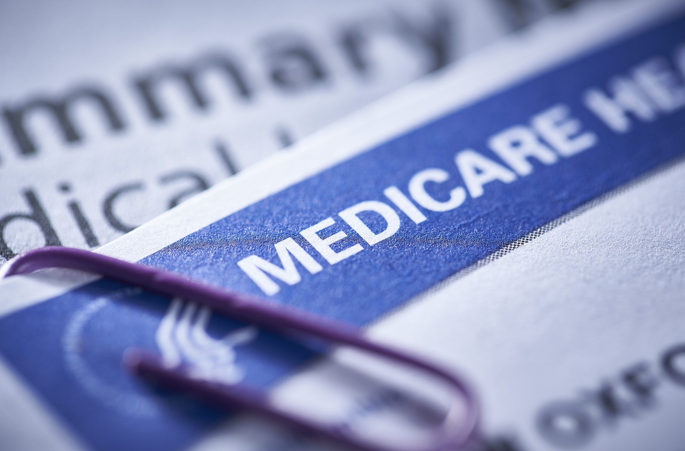 Paper with Medicare as a heading